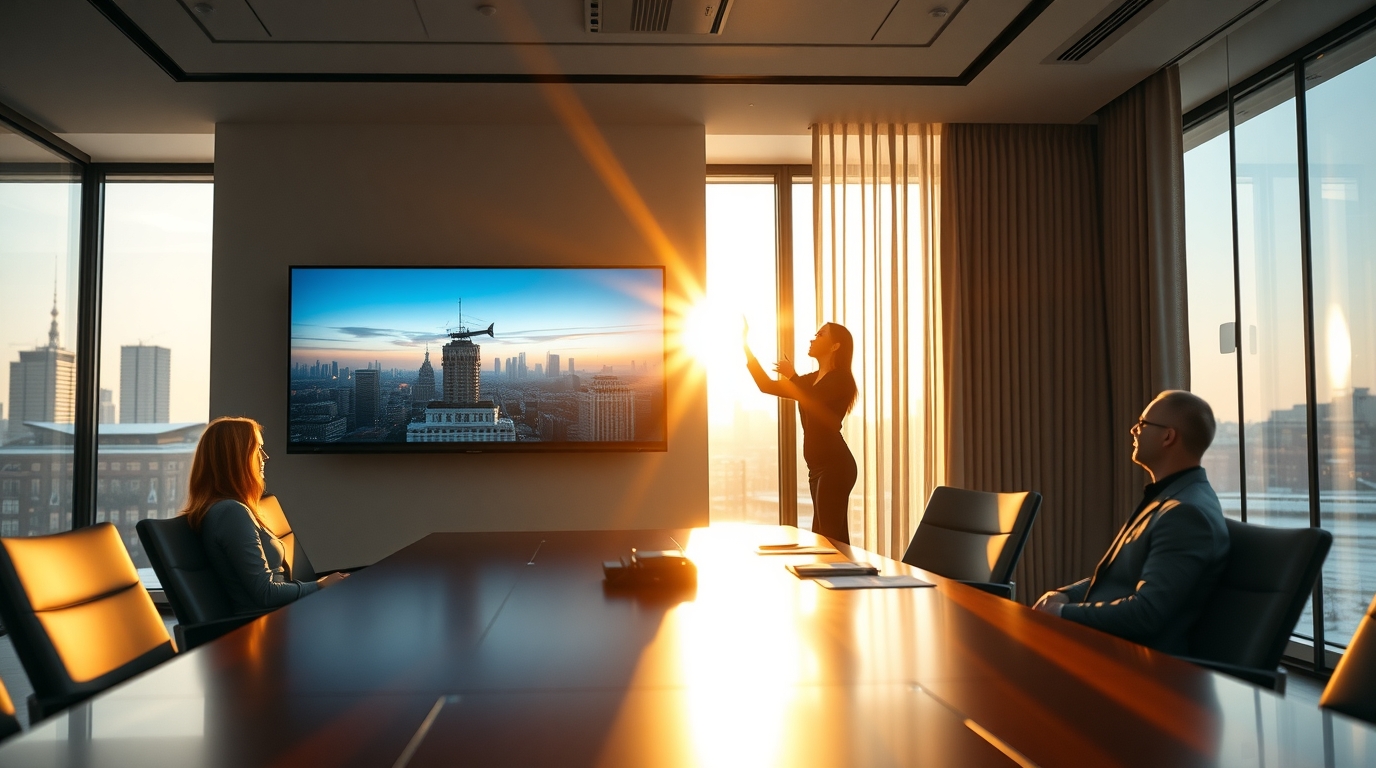 
Интерактивная вертикальная панель