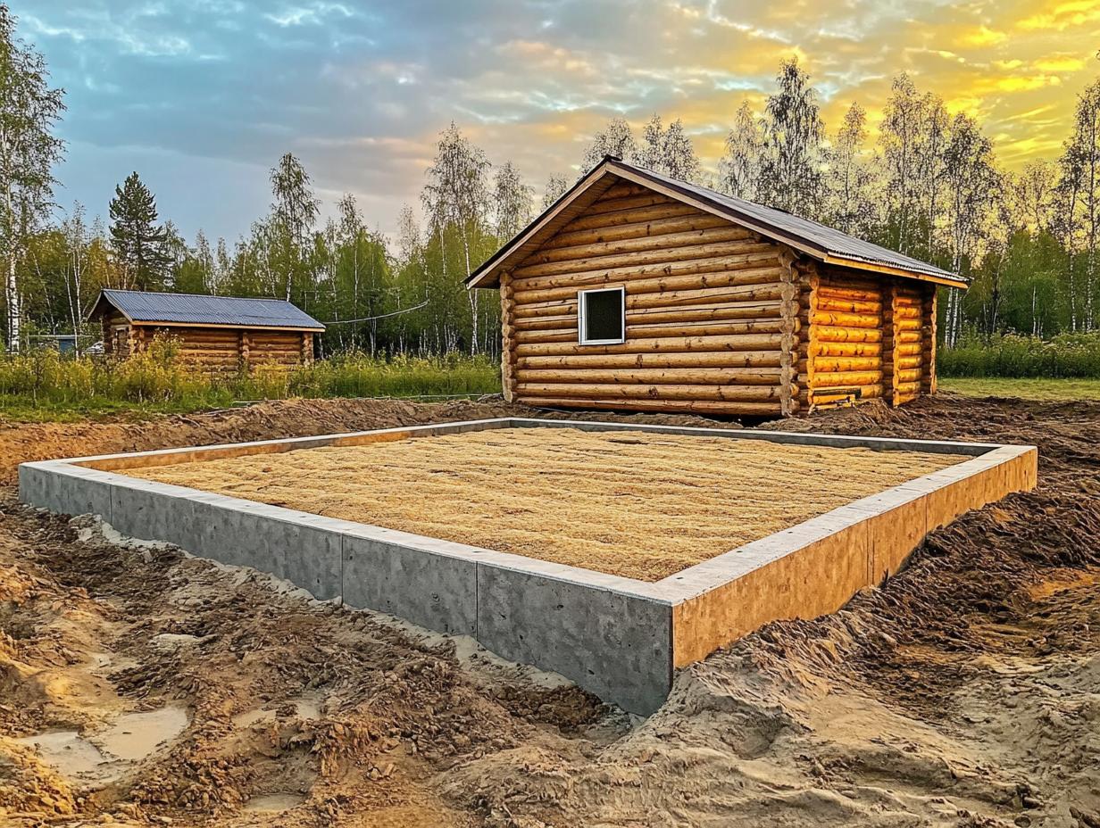 Какой фундамент лучше выбрать для дома из бруса