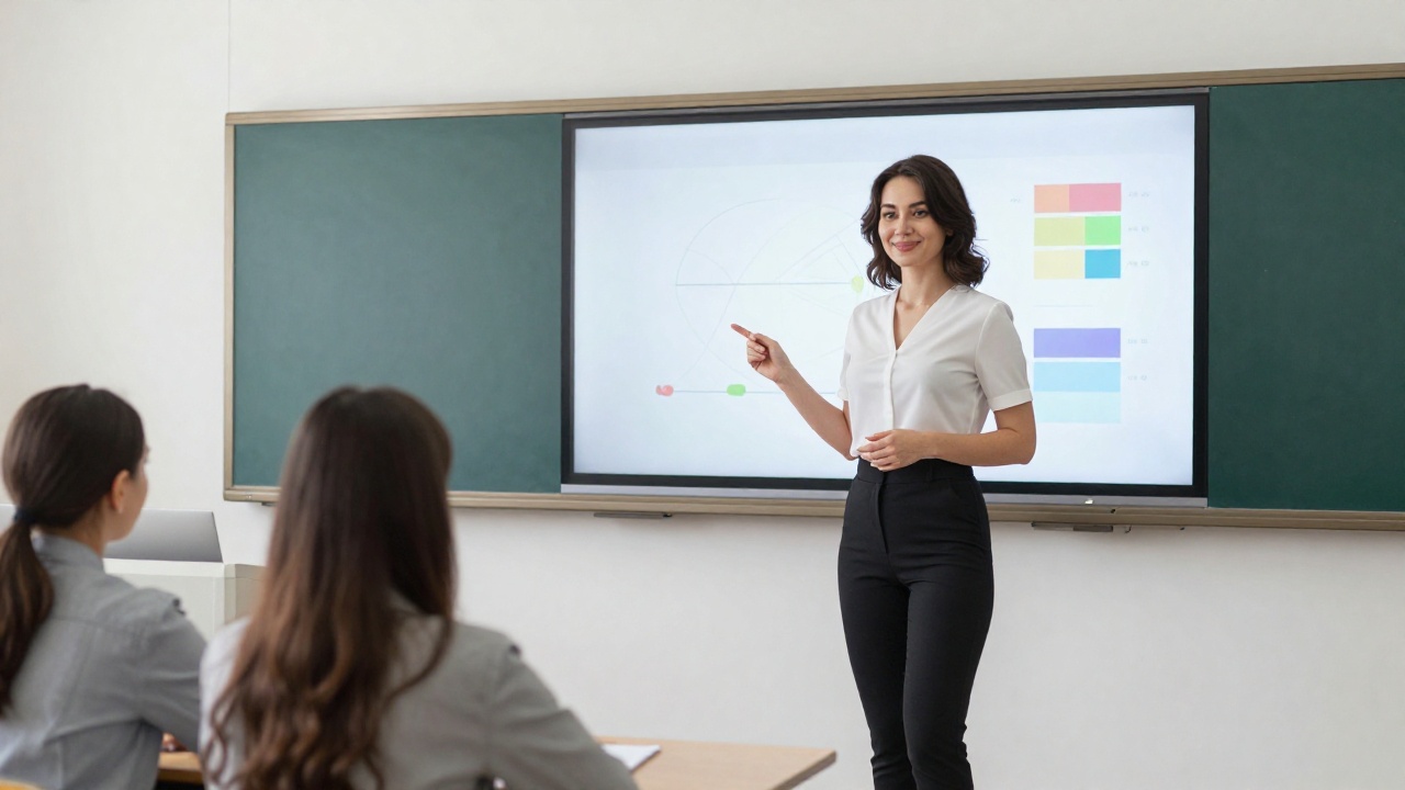 Интерактивная панель в действии